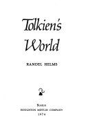 Tolkien's world,