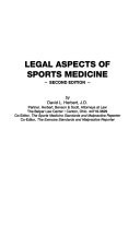Legal aspects of sports medicine /