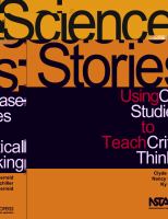 Science stories : using case studies to teach critical thinking /