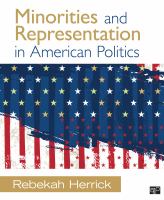 Minorities and representation in American politics /
