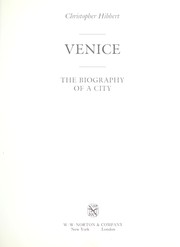 Venice : the biography of a city /