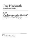 Orchesterwerke 1940-43 /