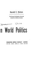 Communist China in world politics