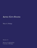 Aztec city-states /