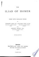 The Iliad of Homer,