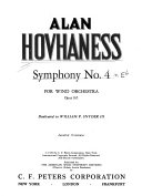 Symphony no. 4, for wind orchestra, op. 165.
