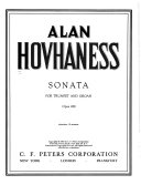 Sonata for trumpet and organ, op. 200 /