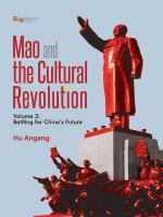 Mao and the cultural revolution.