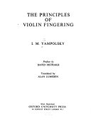 The principles of violin fingering