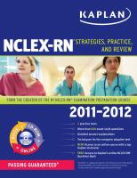 NCLEX-RN : strategies, practice, and review /