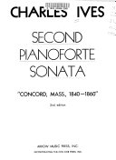 Second pianoforte sonata "Concord, Mass., 1840-1860."