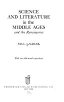 Science and literature in the Middle Ages and the Renaissance.