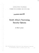 South Africa's narrowing security options /