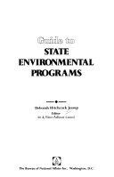 Guide to state environmental programs /