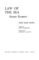 Law of the sea; oceanic resources.