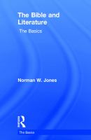 The Bible and literature : the basics /