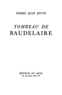 Tombeau de Baudelaire.