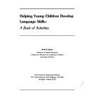 Helping young children develop language skills; a book of activities