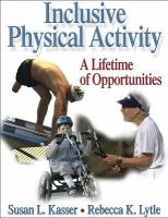 Inclusive physical activity : a lifetime of opportunities /