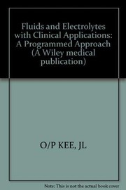 Fluids and electrolytes with clinical applications : a programmed approach /