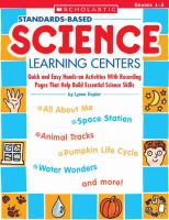 Standards-based science learning centers /