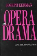 Opera as drama /