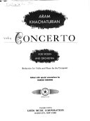 Concerto, for violin and orchestra.