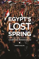 Egypt's lost spring : causes and consequences /