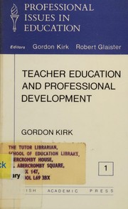 Teacher education and professional development /