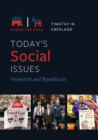 Today's social issues : Democrats and Republicans /