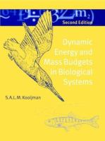 Dynamic energy and mass budgets in biological systems /