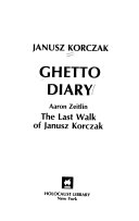 Ghetto diary /