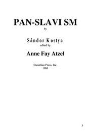 Pan-Slavism /