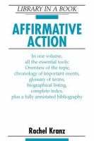Affirmative action /