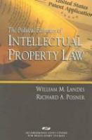 The political economy of intellectual property law /
