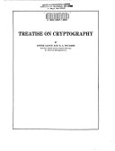 Treatise on cryptography /