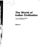 The world of Indian civilization.
