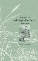 Handbook of ethological methods /