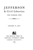Jefferson & civil liberties; the darker side.