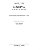 Mazeppa für Klavier /