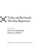 Violin and keyboard: the duo repertoire.