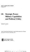 Strategic power : military capabilities and political utility /