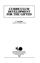 Curriculum development for the gifted /