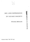 Sex and repression in savage society.