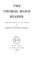The Thomas Mann reader;
