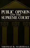 Public opinion and the Supreme Court /