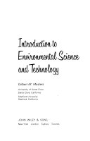 Introduction to environmental science and technology