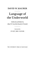 Language of the underworld /