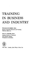 Training in business and industry