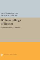 William Billings of Boston: eighteenth-century composer,